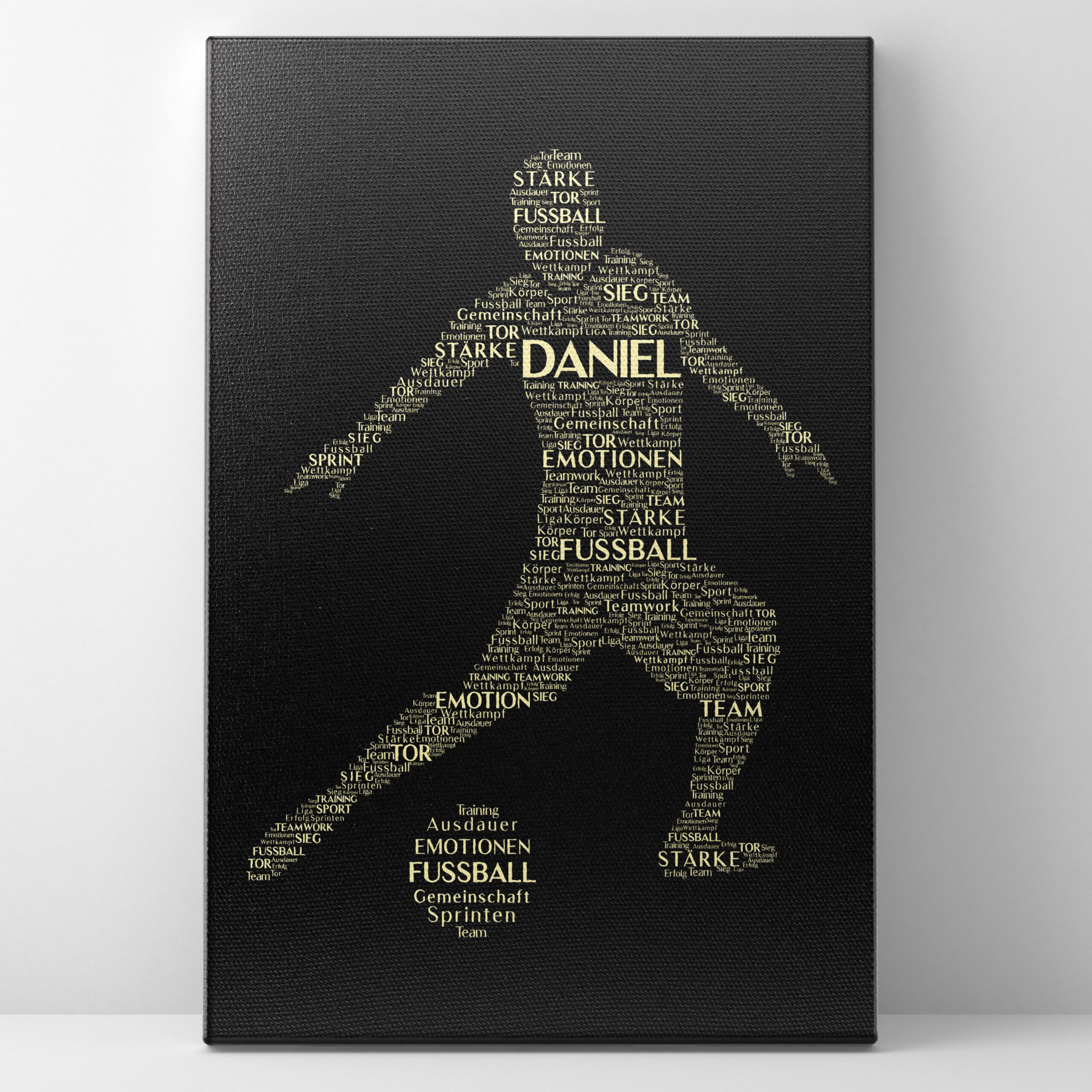 Gold Canva_Leinwand_Fußball2