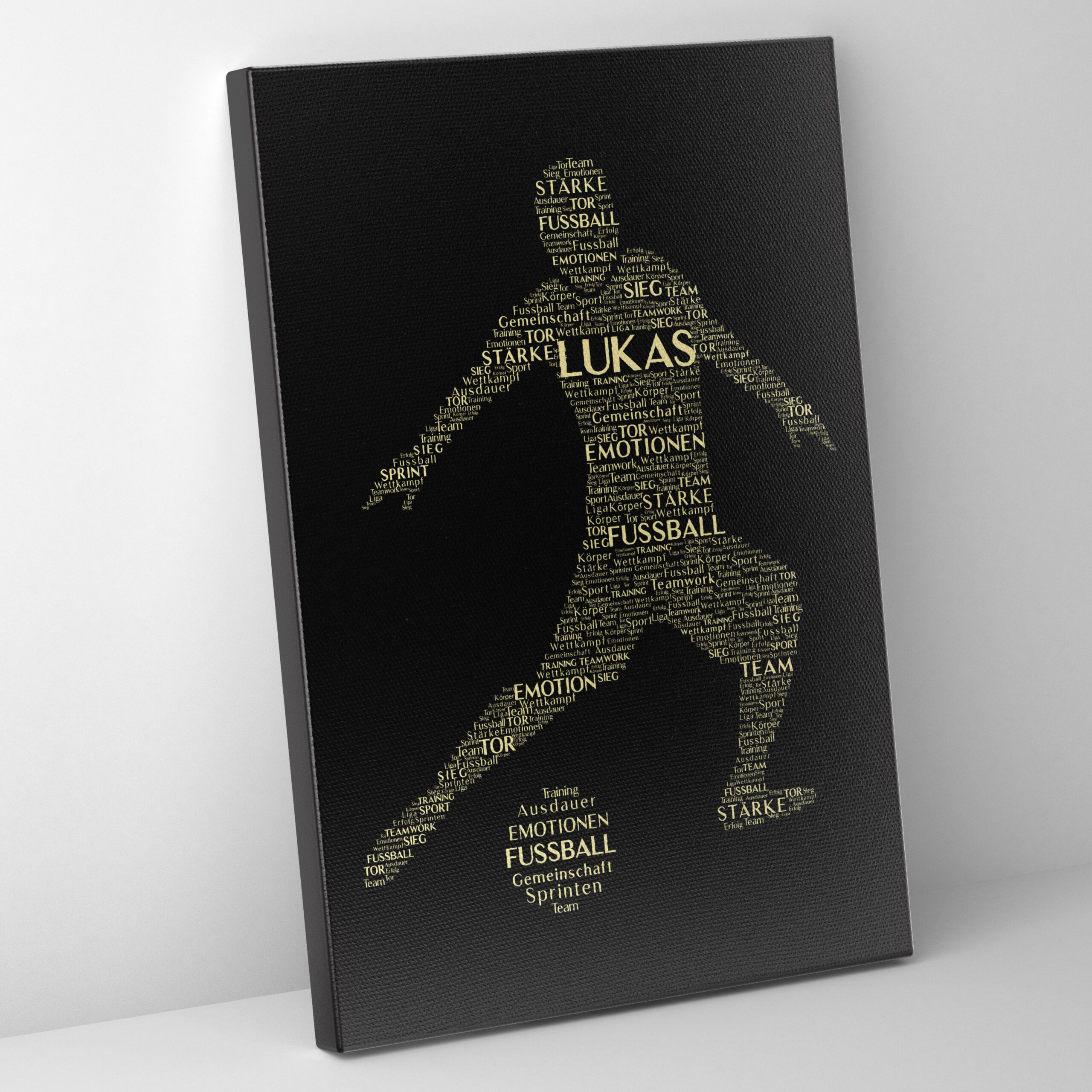 Gold Canva_Leinwand_Fußball3