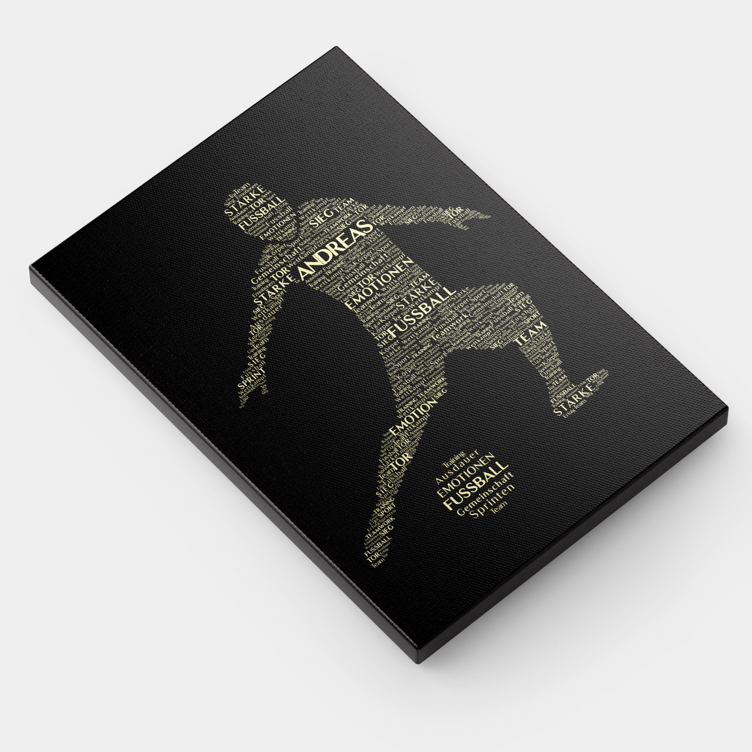 Gold Canva_Leinwand_Fußball4