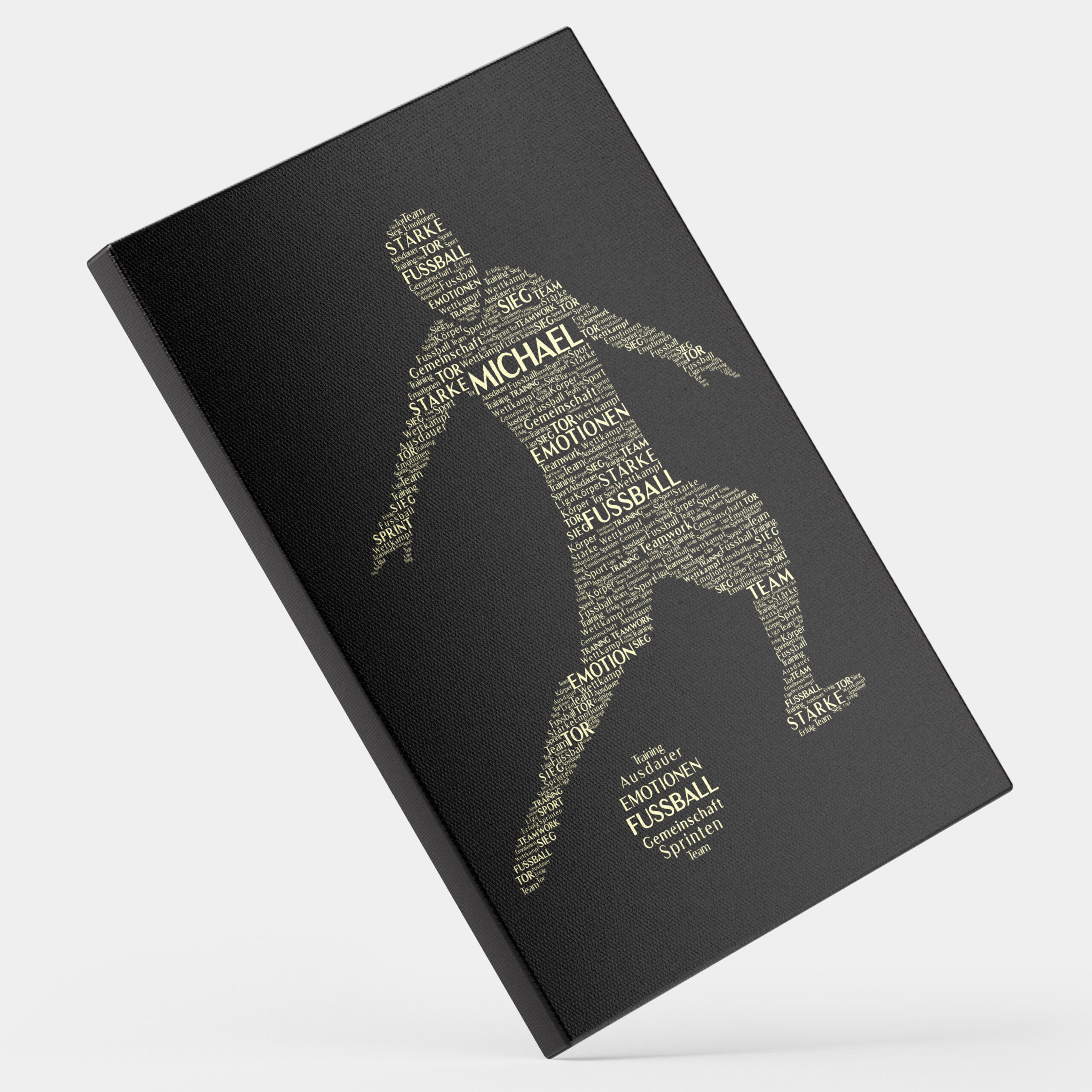 Gold Canva_Leinwand_Fußball5