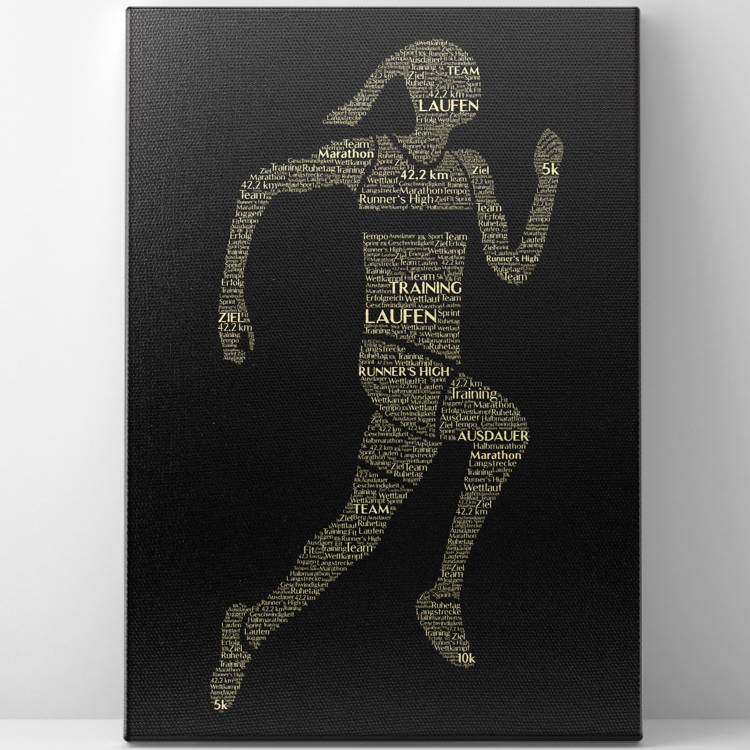 Gold Canva_Leinwand A4