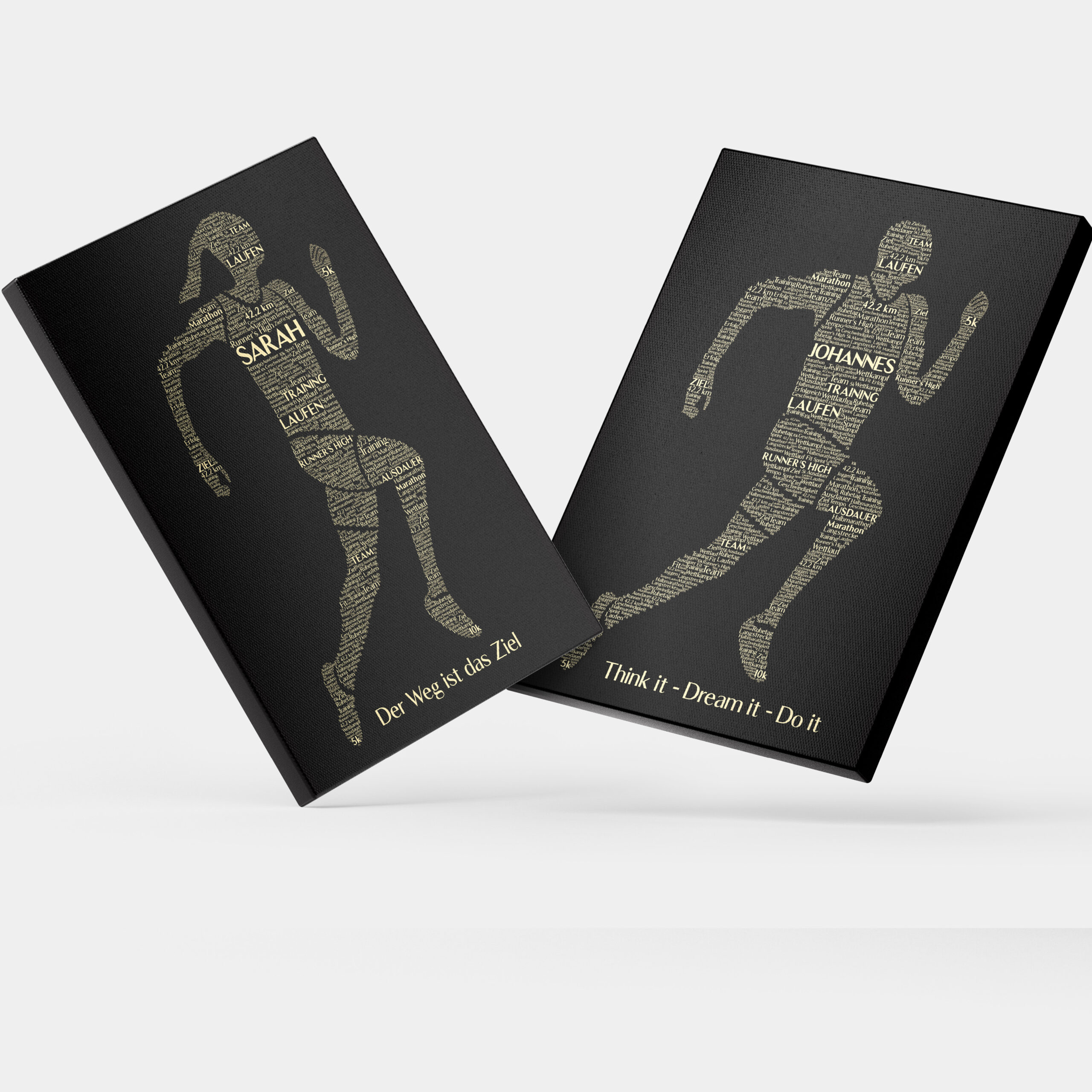 Gold Canva_Leinwand_Laufen